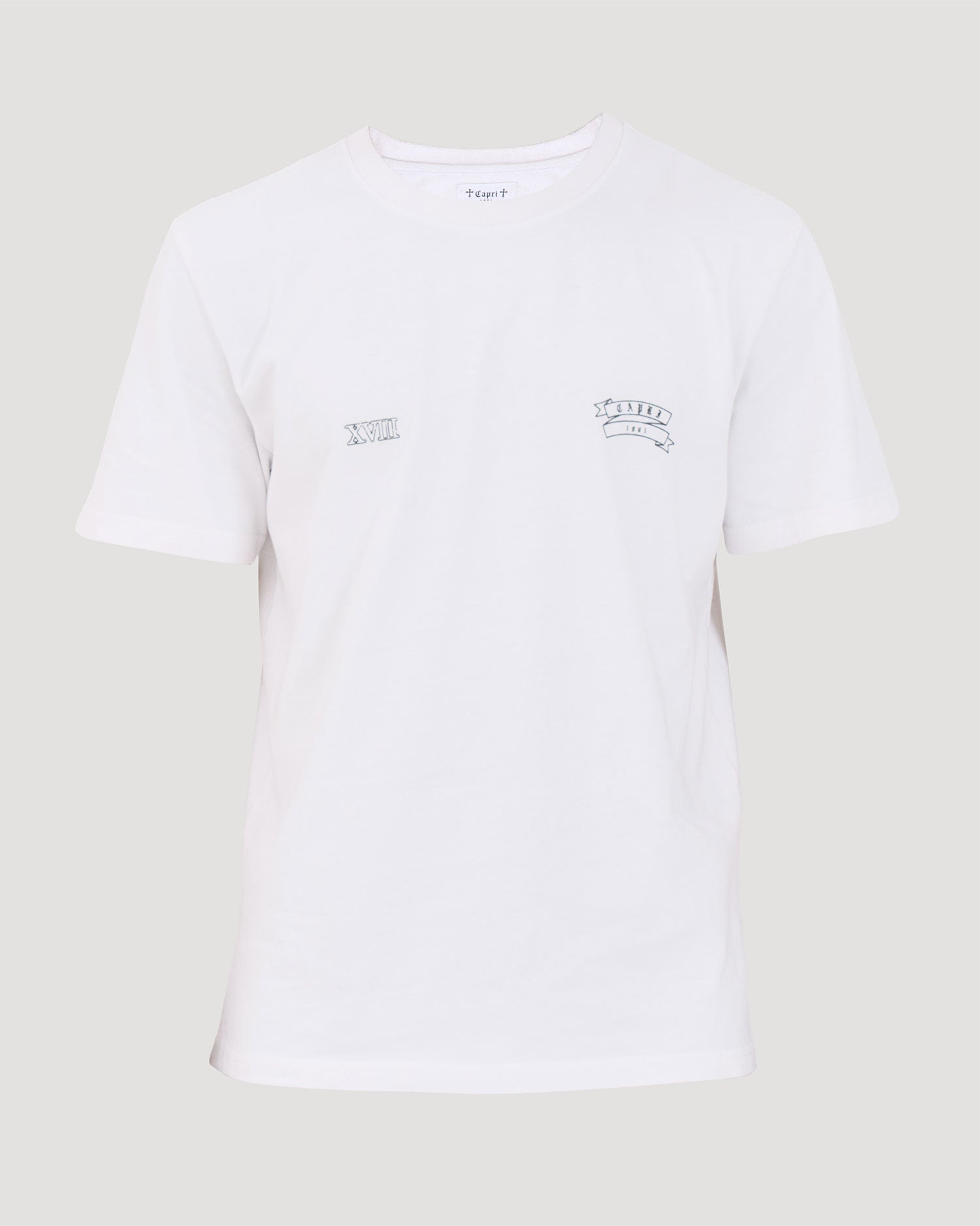 【CIVILIST】 Monochrome Tee - White Monochrome Tee - White / White