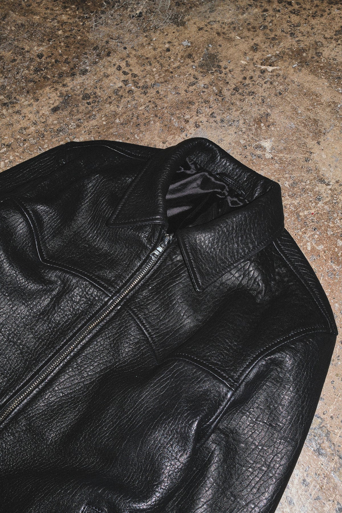 "Waylon" Leather Jacket - Black