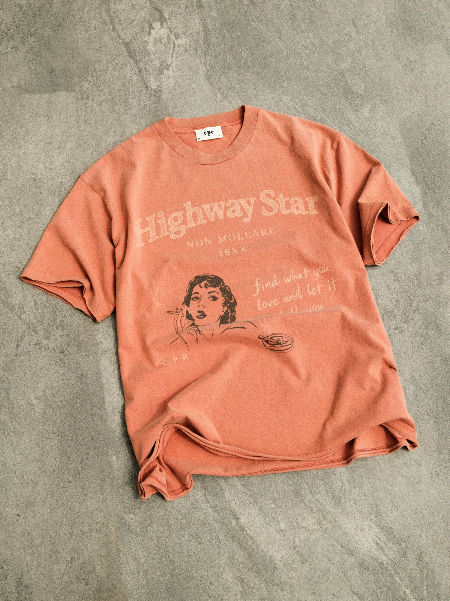 Highway Star T-Shirt - Burnt Orange