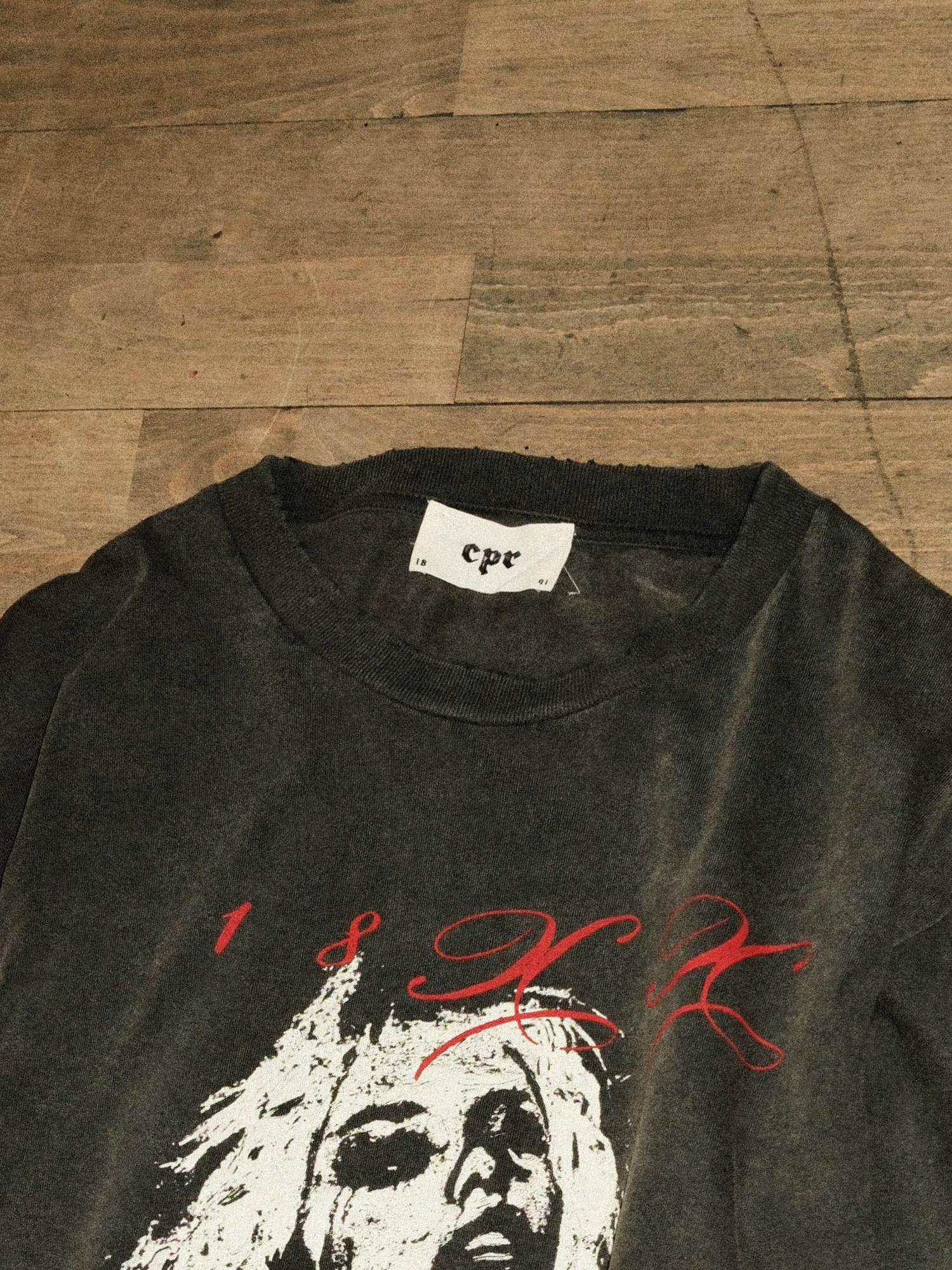 Eyes Never Lie Long sleeve - Washed Grey