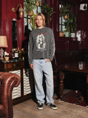 Eyes Never Lie Long sleeve - Washed Grey