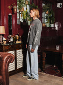 Eyes Never Lie Long sleeve - Washed Grey