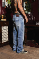 Straight Denim - Mid Wash