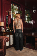 Straight Denim - Black Wash