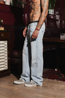 Straight Denim - Light Wash